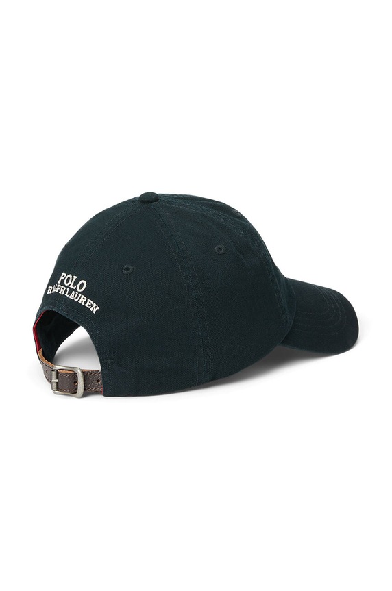 Bavlněná baseballová čepice Polo Ralph Lauren 710950650 černá NC24
