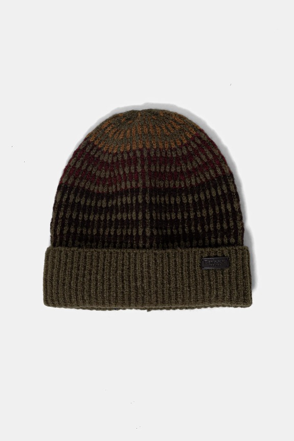 Čiapka a šál Barbour MGS0089 zelená AW25