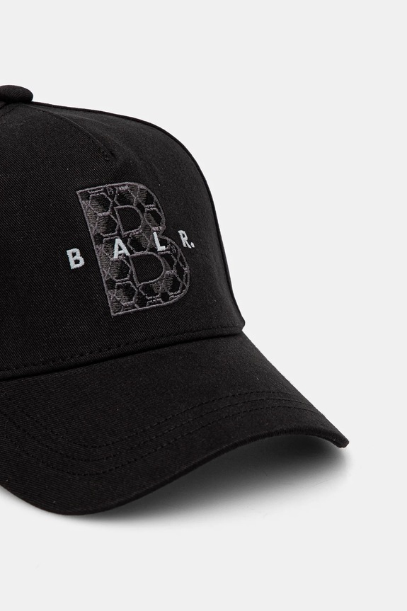 Akcesoria BALR. czapka z daszkiem bawełniana B6110.1066 czarny