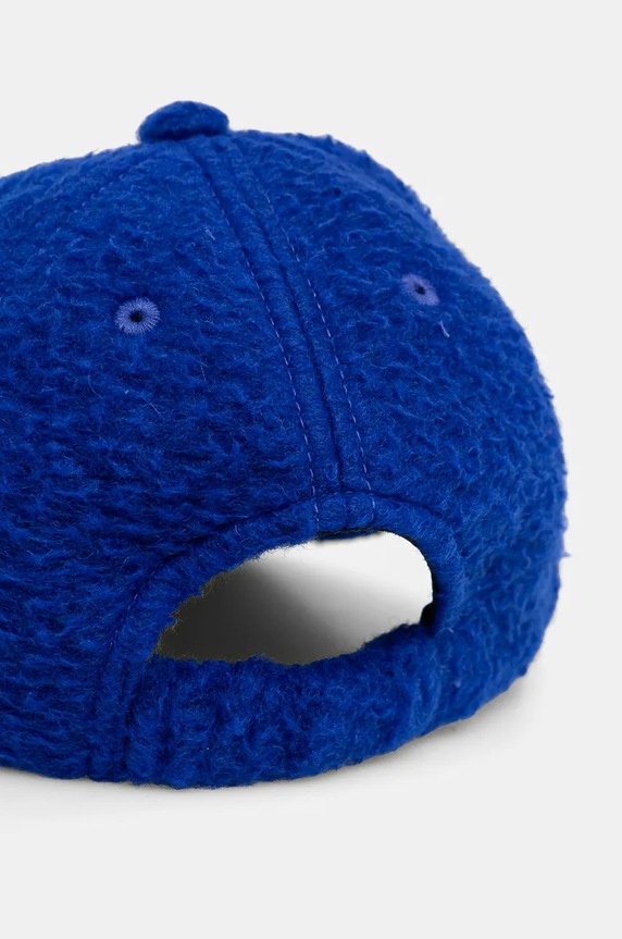 Čepice s vlněnou směsí A.P.C. casquette charlie polaire PSAKA.M24146 modrá AW24