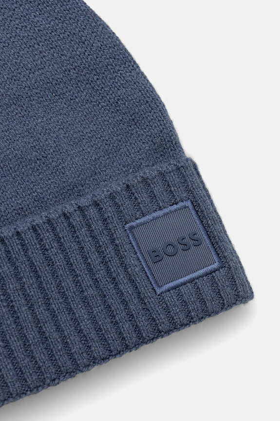 Volnena kapa BOSS Orange Akaio_R_Hat 50522447 modra AW25