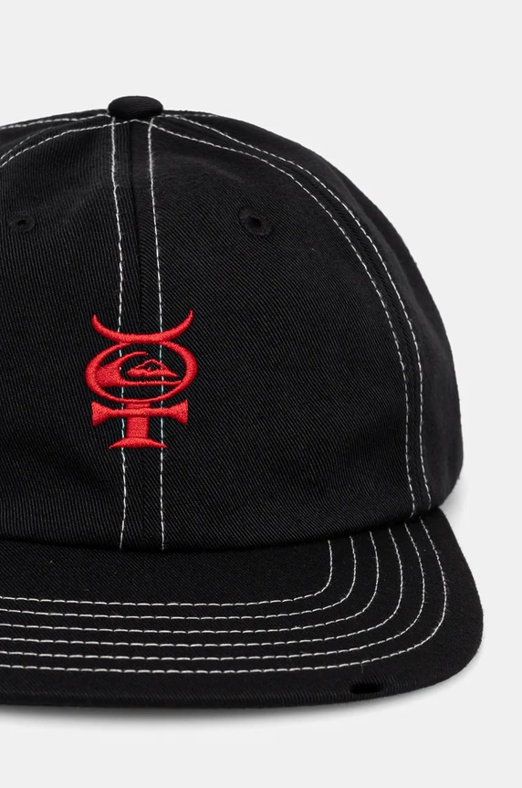 Quiksilver czapka z daszkiem Mercury Cap AQYHA05461 czarny AW24