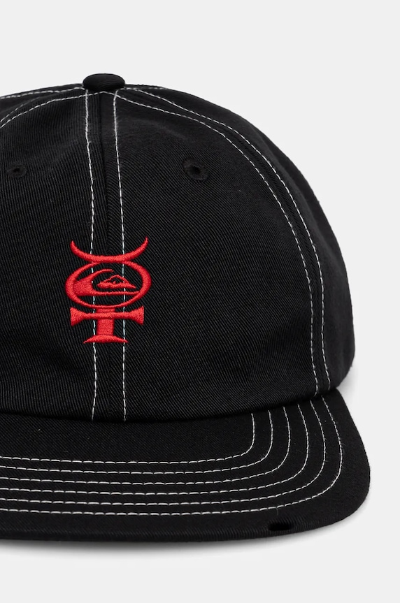 Quiksilver czapka z daszkiem Mercury Cap AQYHA05461 czarny AW24
