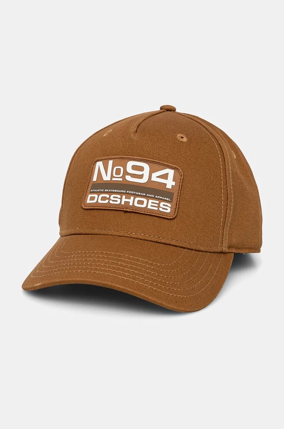 DC czapka z daszkiem No 94 Snapback aplikacja brązowy ADYHA04227
