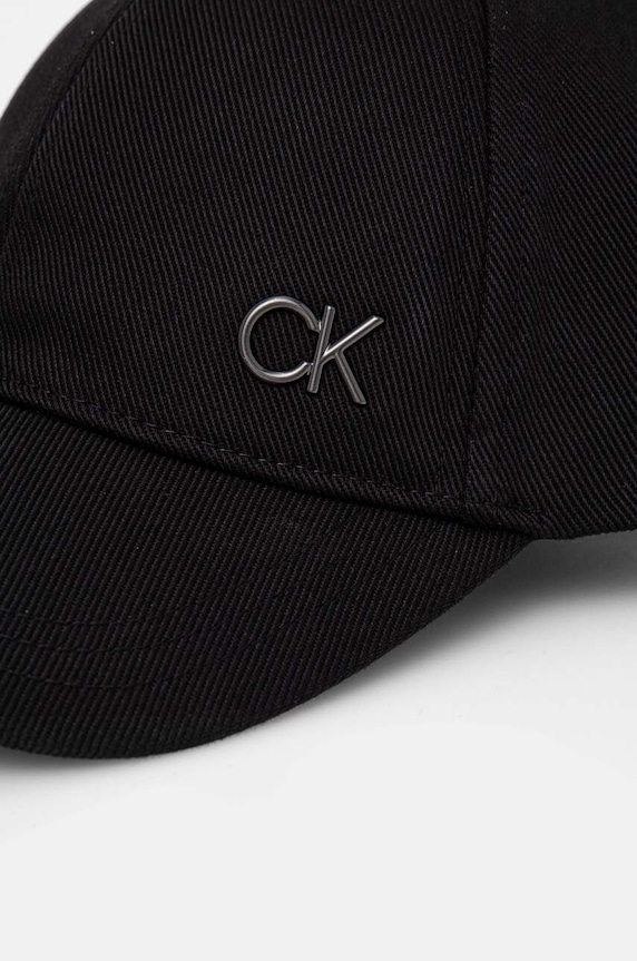 Kšiltovka Calvin Klein K50K512349 černá SS25