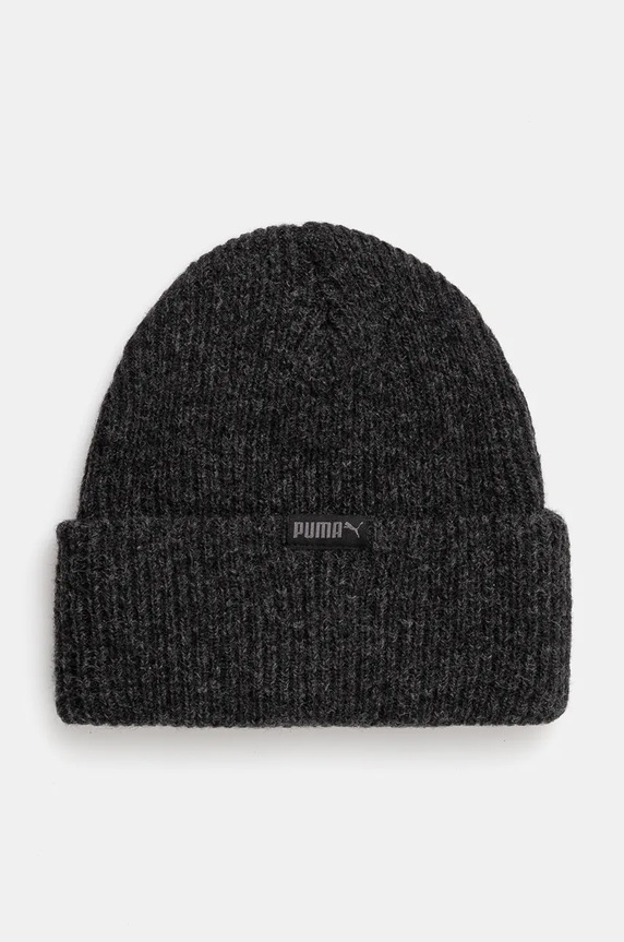 Kapa s dodatkom vune Puma crna 25495