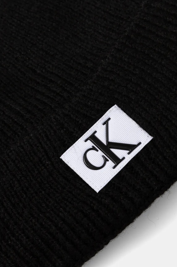 Čiapka Calvin Klein Jeans K50K512451 čierna AW24