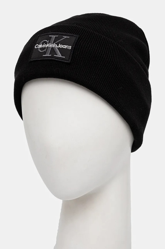 Čepice Calvin Klein Jeans K50K512455 černá AW24
