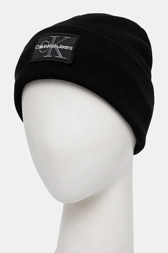 Čepice Calvin Klein Jeans K50K512455 černá AW24