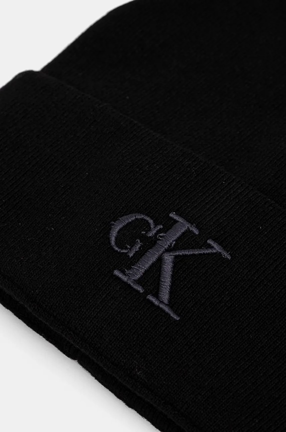 Doplňky Čepice z vlněné směsi Calvin Klein Jeans K50K512461 černá
