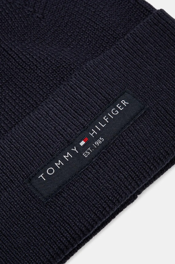 Αξεσουάρ Βαμβακερό σκουφάκι Tommy Hilfiger AM0AM12797 σκούρο μπλε