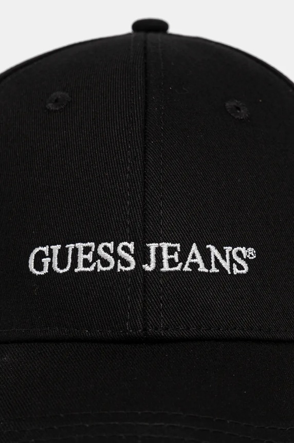 Bavlnená šiltovka Guess Jeans M4BZ26.WF8V1 čierna SS25