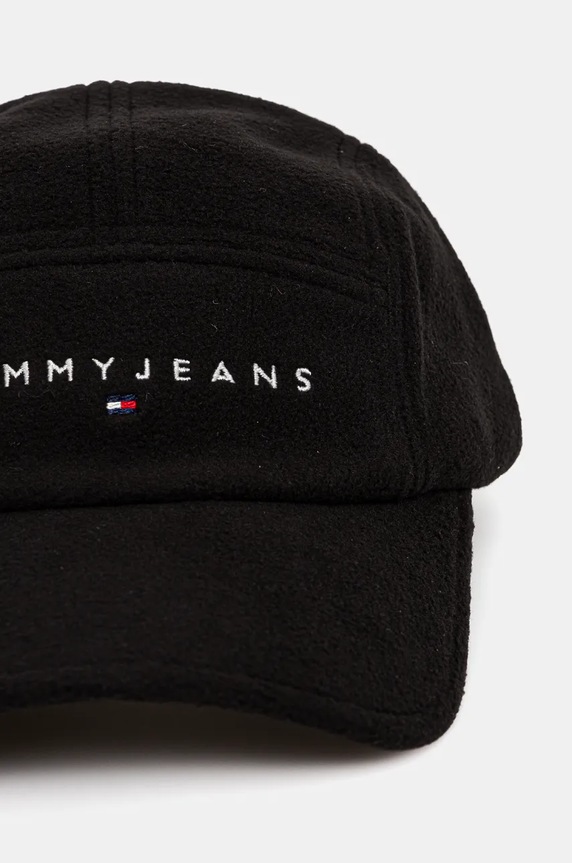 Tommy Jeans czapka z daszkiem AM0AM12660 czarny AW24