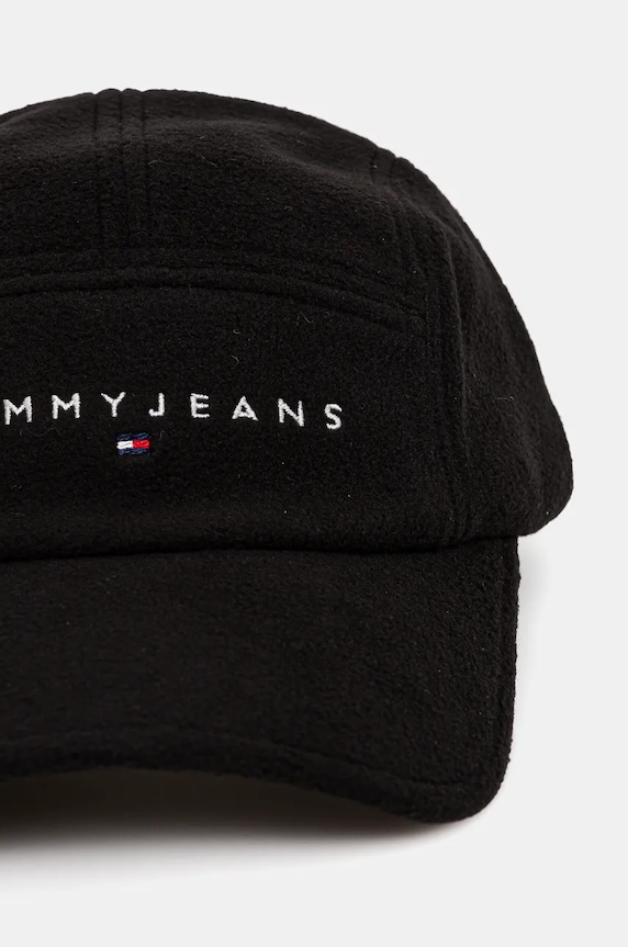Tommy Jeans czapka z daszkiem AM0AM12660 czarny AW24