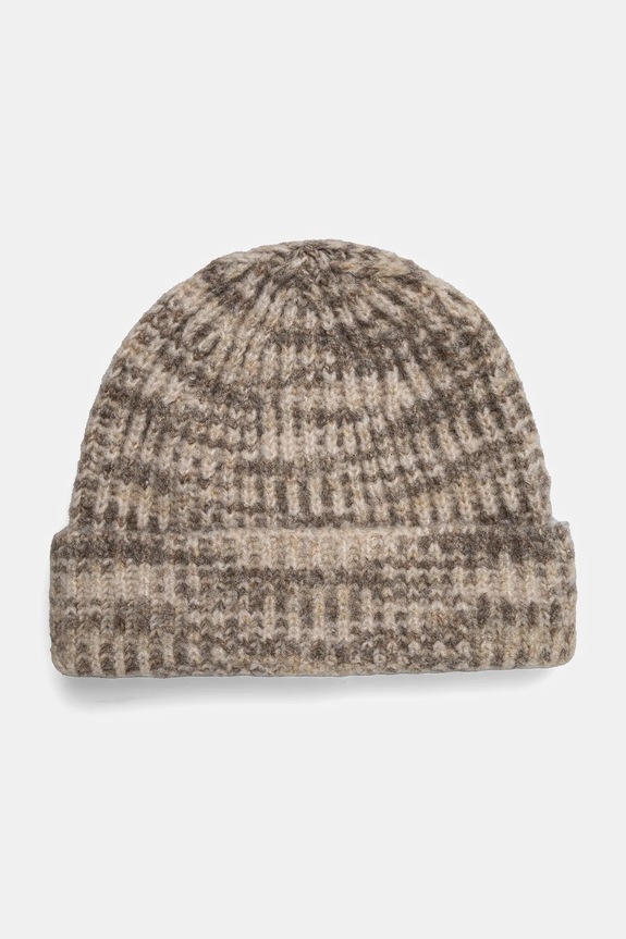 Abercrombie & Fitch czapka z domieszką wełny z domieszką wełny beżowy KI112.4146.412