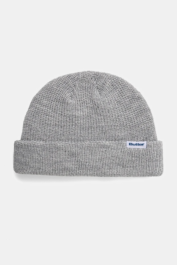Čepice Butter Goods Wharfie Beanie tenká šedá BG243810