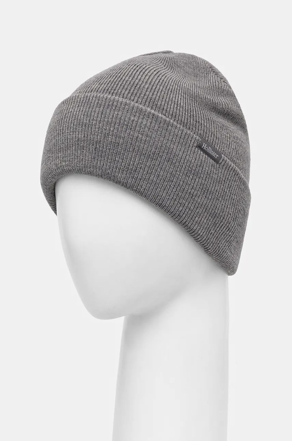 Čiapka Hollister Co. KI312.4035.110 sivá AW24
