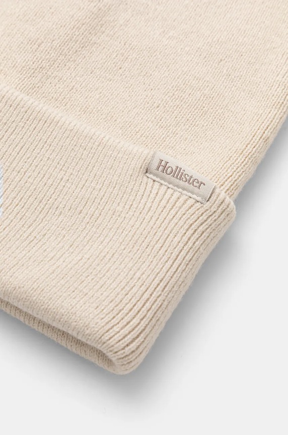 Αξεσουάρ Σκούφος Hollister Co. KI312.4035.400 μπεζ
