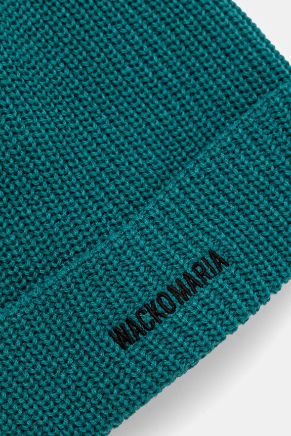 Wacko Maria czapka Knit Watch Cap 24FW.WMA.CP04 zielony AW24