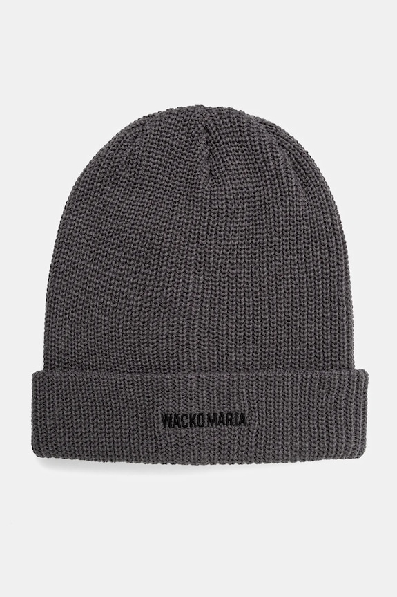 Шапка Wacko Maria Knit Watch Cap щампа сив 24FW.WMA.CP04