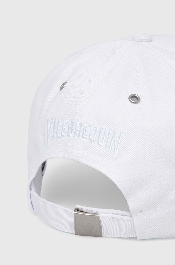 Accesorii Vilebrequin șapcă de baseball din bumbac CAPSUN CSNU2401 alb