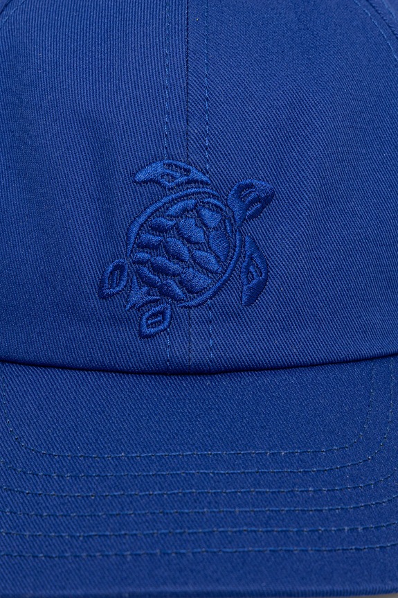 Vilebrequin berretto da baseball in cotone CAPSUN CSNU2401 blu AA00