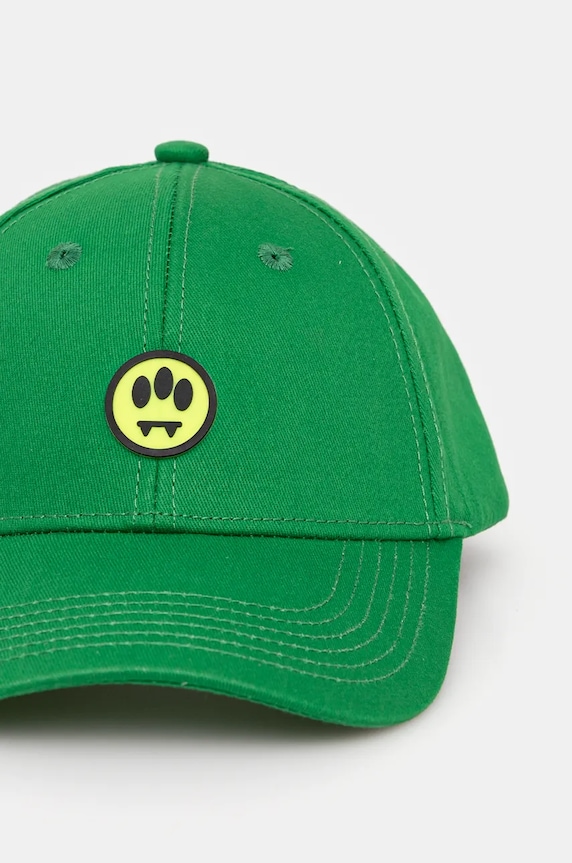 Barrow șapcă de baseball din bumbac F4BWUABC027 verde AW24