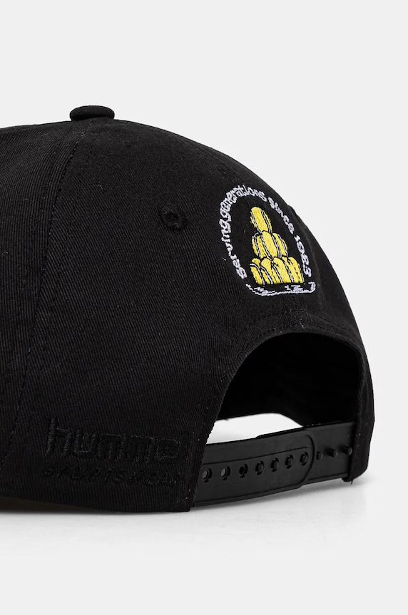 Accesorii Hummel șapcă de baseball din bumbac 226069 negru