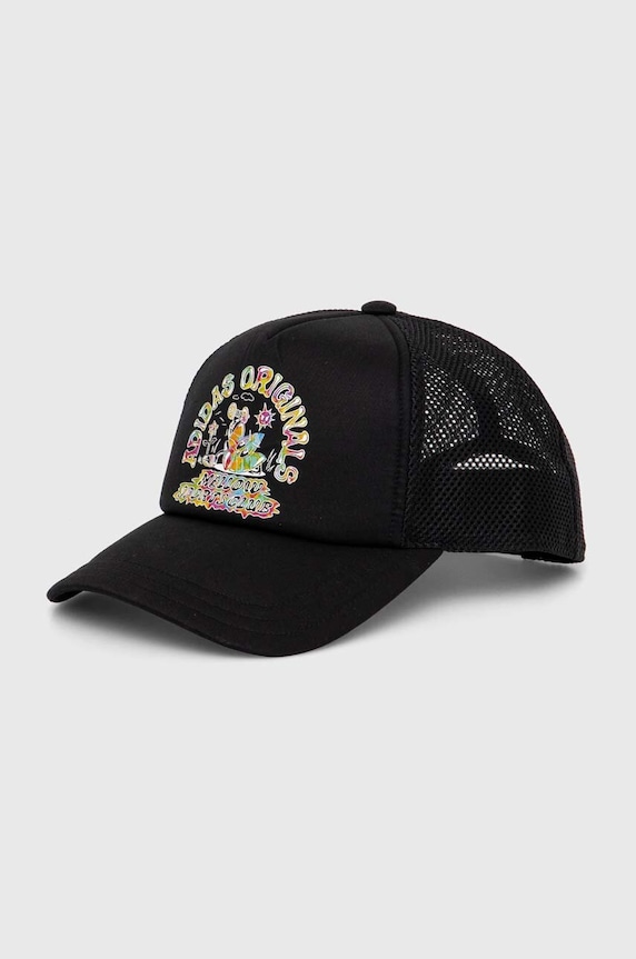 Kapa sa šiltom adidas Originals print crna IY4060
