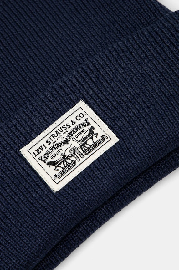 Accesorii Levi's caciula din bumbac 000J4.0004 bleumarin