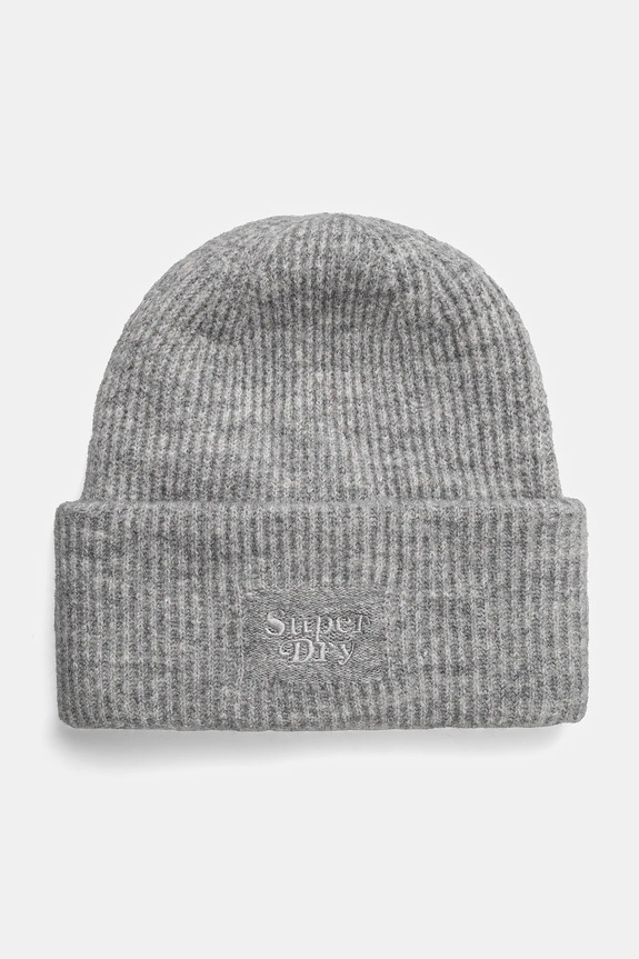 Superdry sapka gyapjú keverékből aplikációval szürke Y9010185A.2XF
