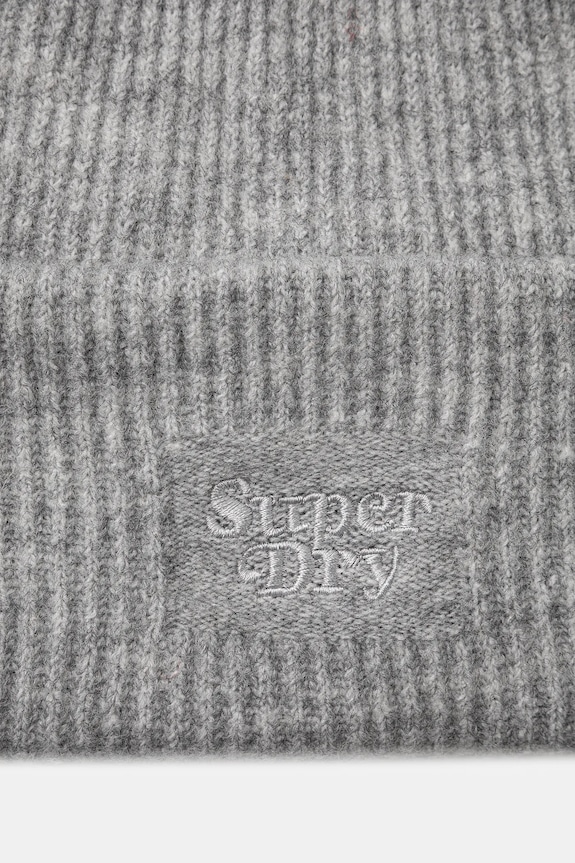Kiegészítők Superdry sapka gyapjú keverékből Y9010185A.2XF szürke