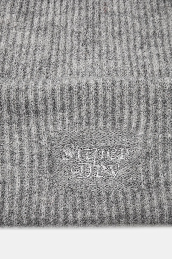 Kiegészítők Superdry sapka gyapjú keverékből Y9010185A.2XF szürke
