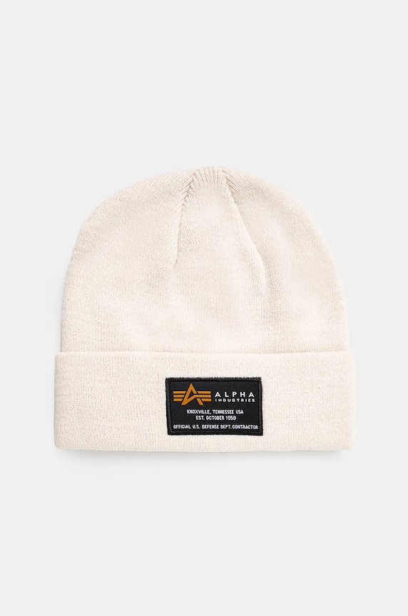 Σκούφος Alpha Industries Crew Beanie άλλο μπεζ 128924