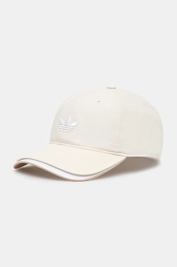 adidas Originals baseball cap Adicolor plain beige IX9789