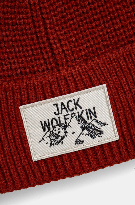 Akcesoria Jack Wolfskin czapka A61610 brązowy