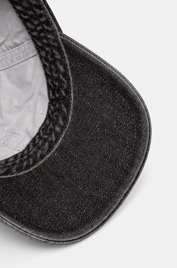 Michael Kors cappelo con visiera jeans nero UF4004F5G2