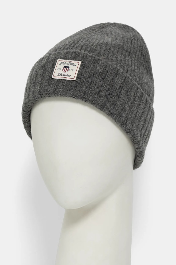 Gant caciula si fular din lana 9990018 gri AW24