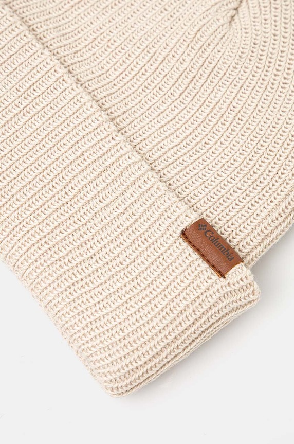 Čiapka Columbia Portside Fisherman Beanie 2092611 béžová AW24