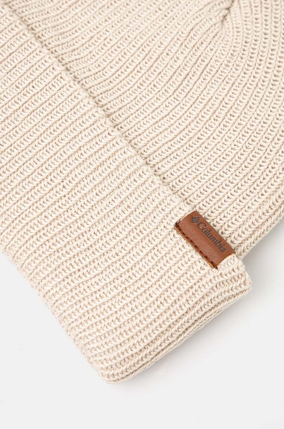 Čiapka Columbia Portside Fisherman Beanie 2092611 béžová AW24