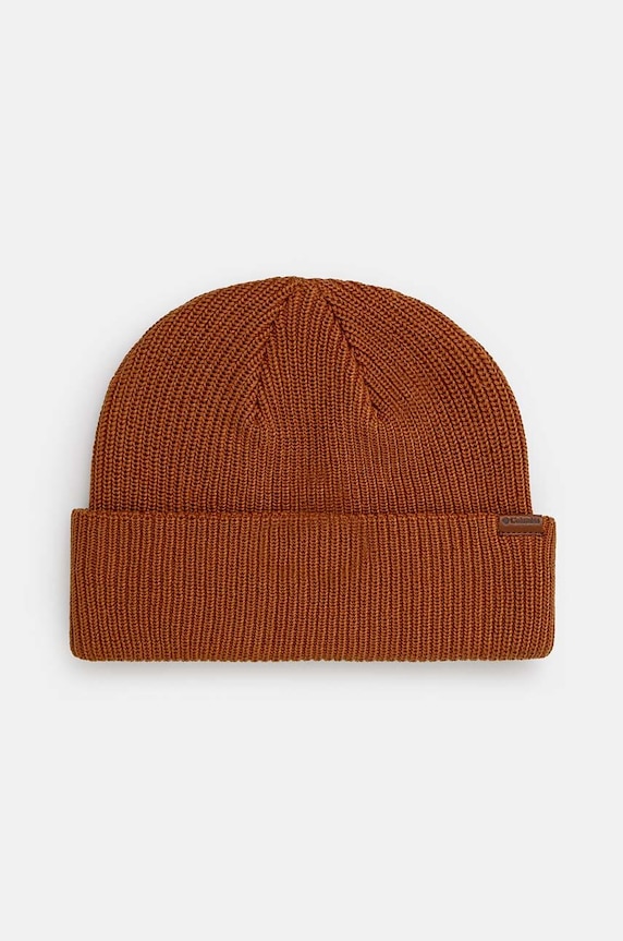 Kapa Columbia Portside Fisherman Beanie bez uzorka smeđa 2092611