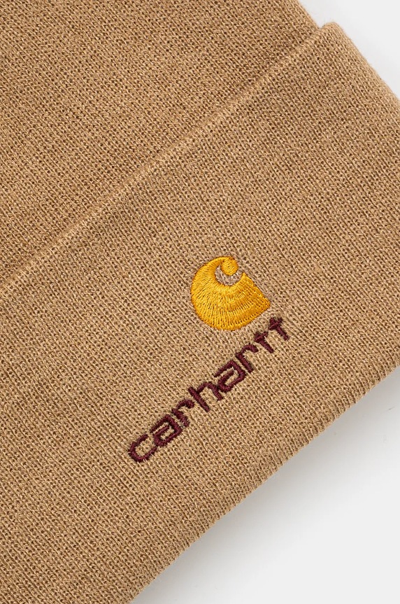 Carhartt WIP beanie American Script Beanie I034235.2FSXX green AW24