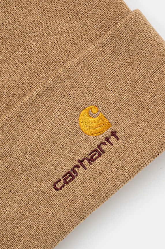 Carhartt WIP beanie American Script Beanie I034235.2FSXX green AW24