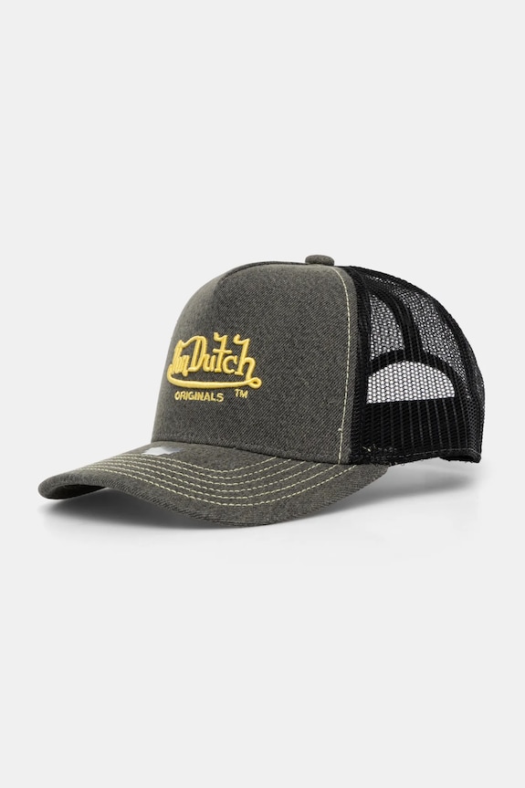 Kšiltovka Von Dutch TRUCKER NEWARK nášivka černá 7030820