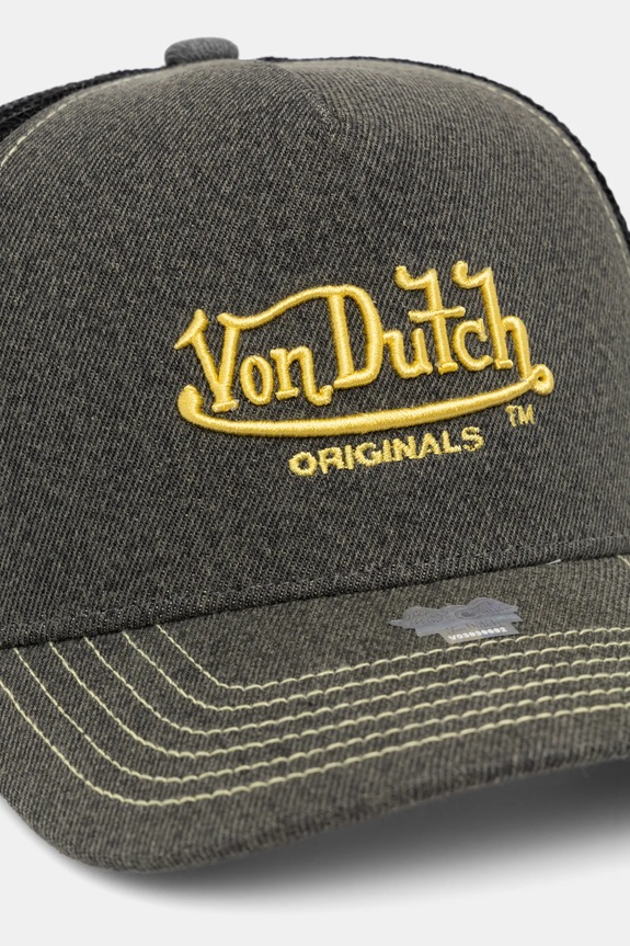 Kšiltovka Von Dutch TRUCKER NEWARK 7030820 černá AW24