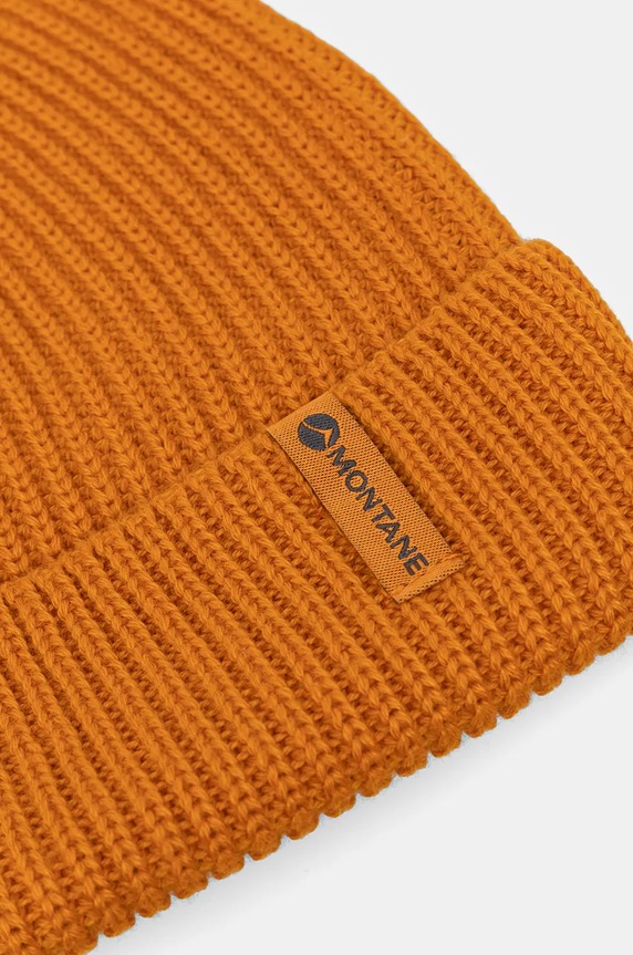 Montane czapka z domieszką wełny Brew HBRWB18 pomarańczowy AW24