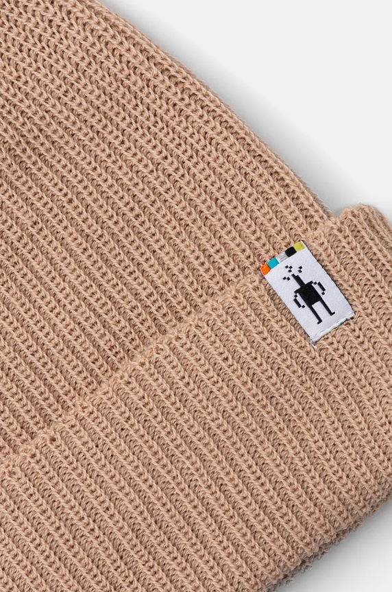 Smartwool czapka SW002647 beżowy AW25