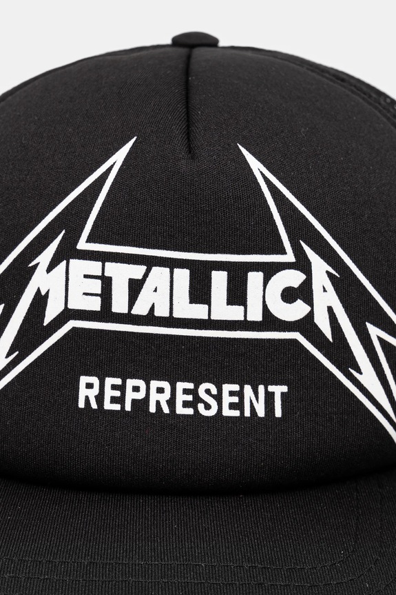 Kapa sa šiltom Represent Metallica Cap MLM802.01 crna SS25