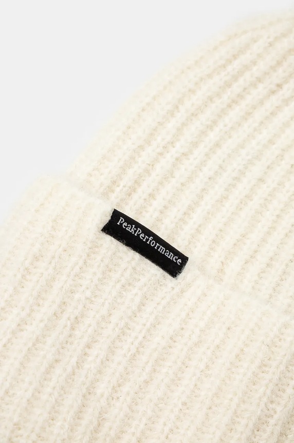 Peak Performance pălărie din amestec de lână Woolblend Hat G80628 bej AW25