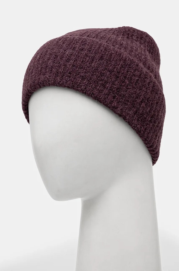 Accesorii Peak Performance pălărie din amestec de lână Woolblend Hat G80628 violet